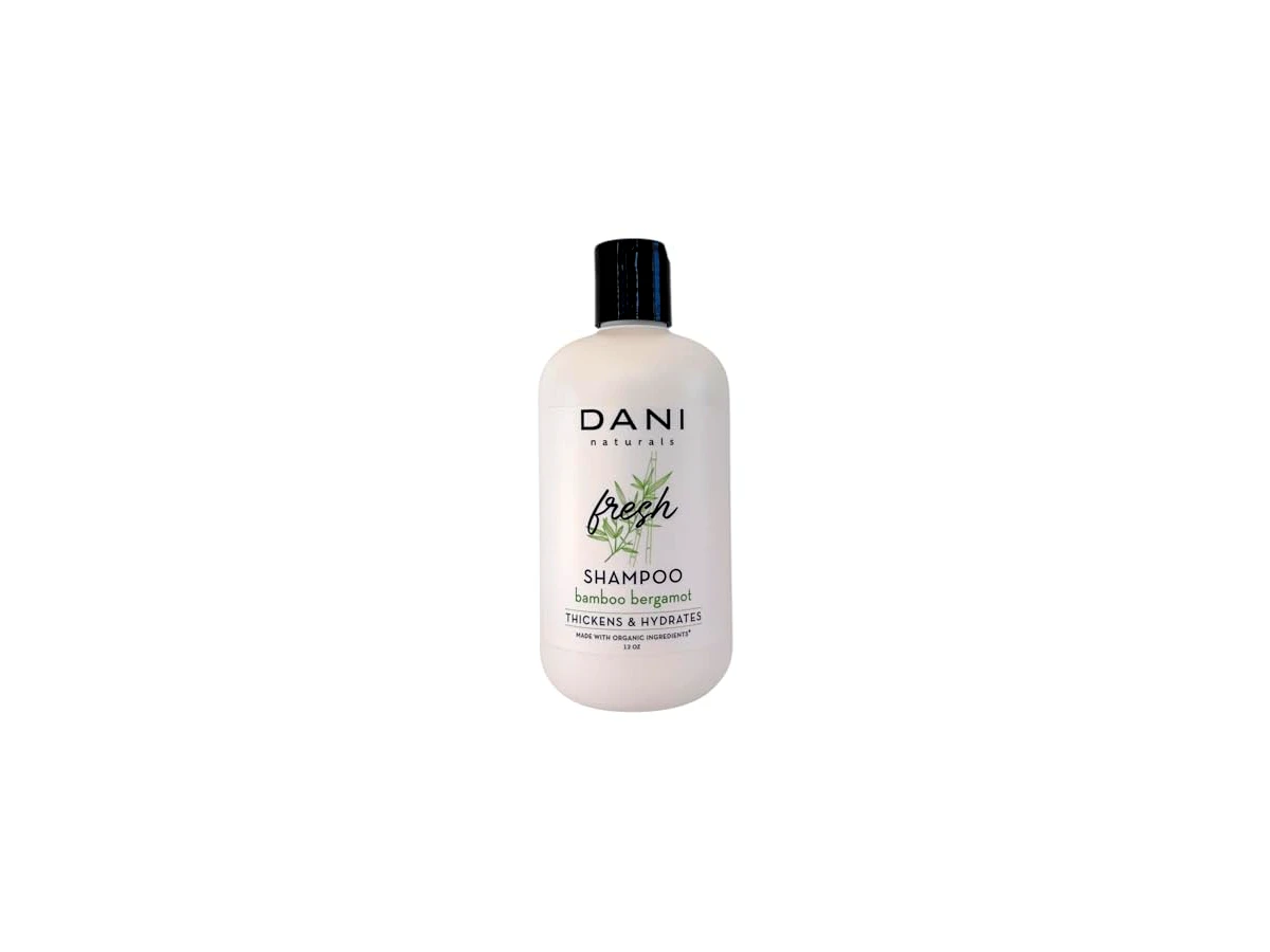 Revisão DANI Naturals Shampoo hidratante natural: hidratação premium com base de aloe vera para fios ressecados