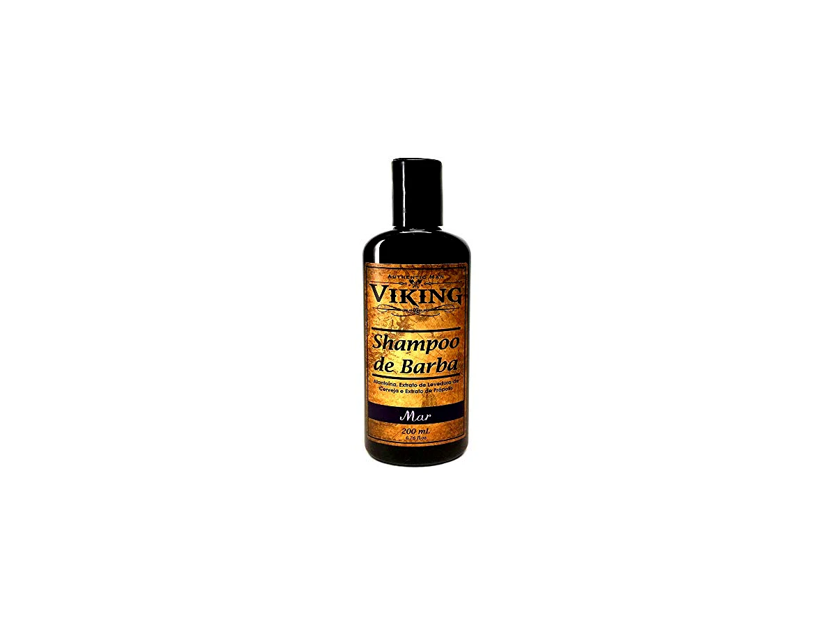 Revisão Shampoo para Barba Viking Mar 200ml: frescor marinho e cicatrização rápida para o pós-lâmina