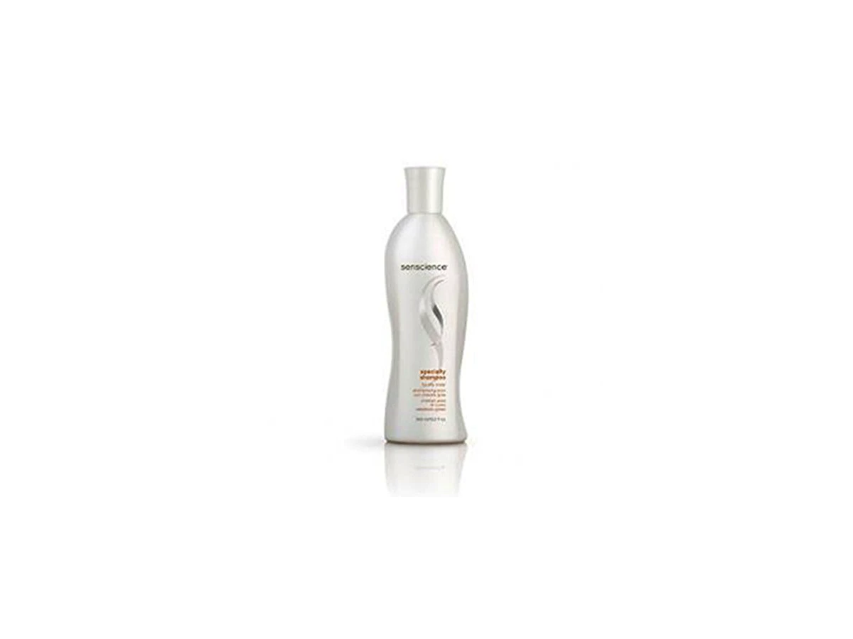 Revisão Senscience Specialty Shampoo For Oily Scalp 300ml: purificação potente que poupa fios finos da quebra