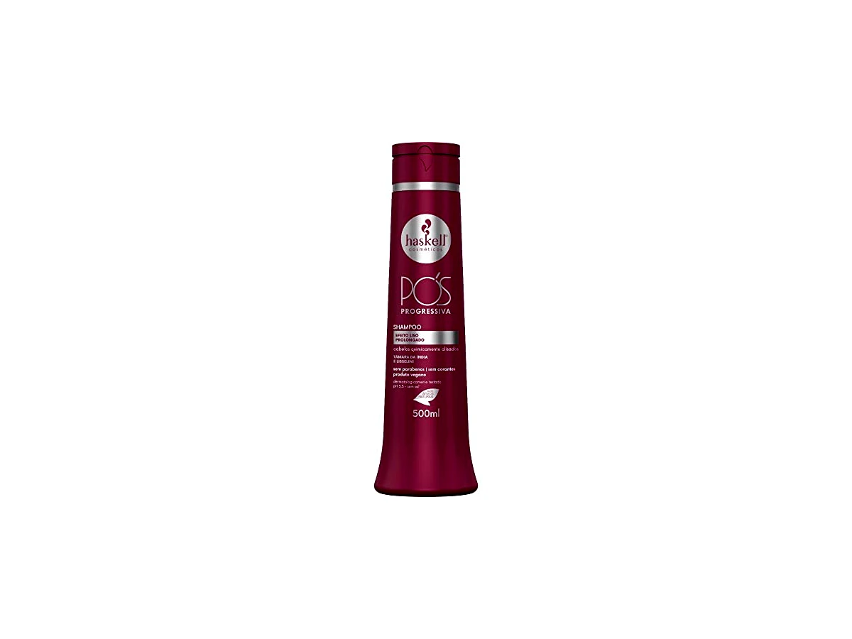 Haskell Cosmética Natural Pós Progressiva Shampoo de Tâmara da Índia