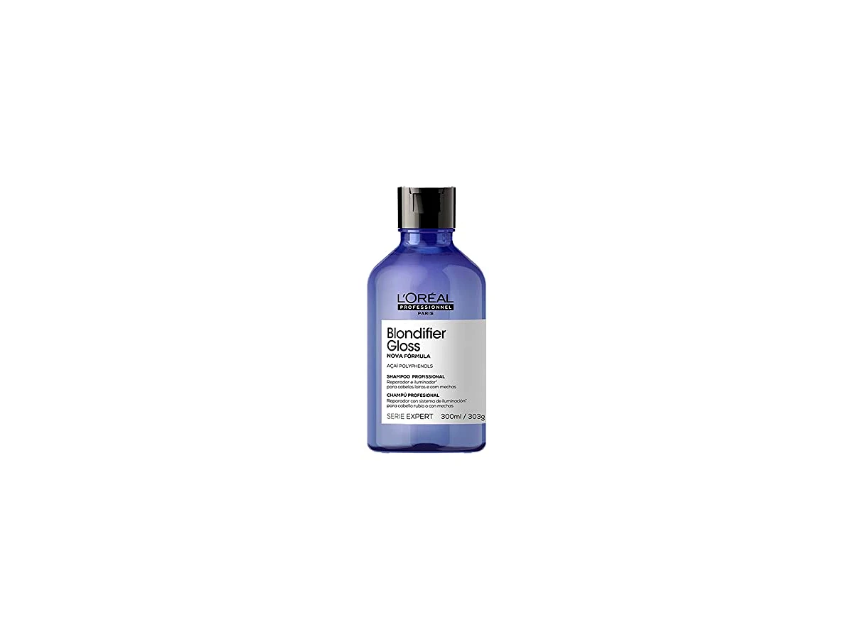 Revisão Shampoo L'Oréal Professionnel Serie Expert Blondifier Gloss: brilho intenso e proteção antioxidante sem matização pesada