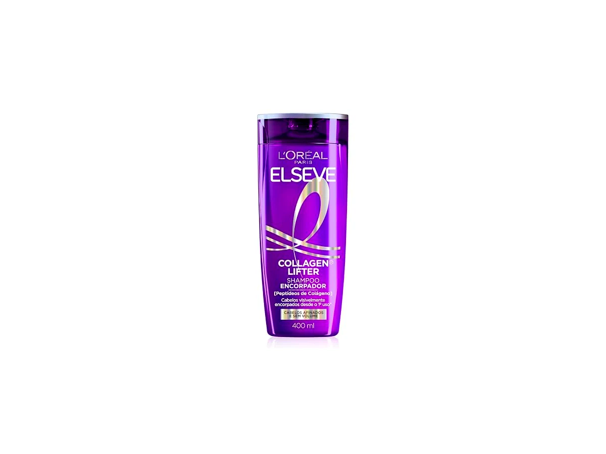 Revisão L'Oréal Paris Elseve Collagen Lifter Shampoo Encorpador para Cabelos Finos e Sem Volume: a melhor aposta de baixo custo para fios ralos