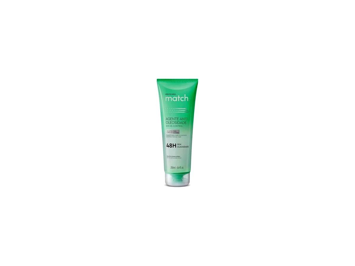 Revisão O Boticário Match Agente Antioleosidade Shampoo de Limpeza Profunda 250ml: o melhor custo-benefício para frescor imediato na raiz