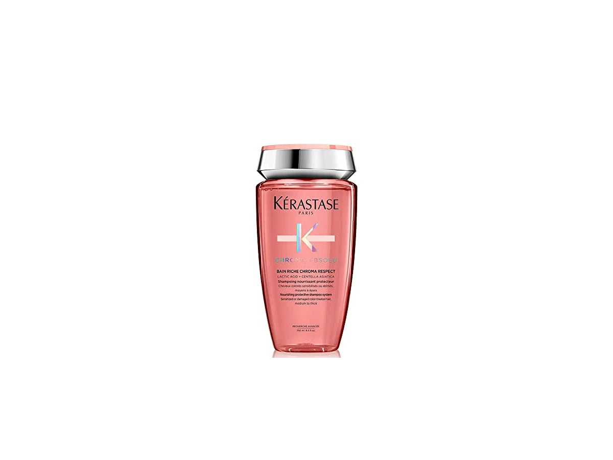 Revisão Kérastase Chroma Absolu Bain Riche Chroma Respect Shampoo: nutrição pesada e selagem de cor para fios grossos e porosos