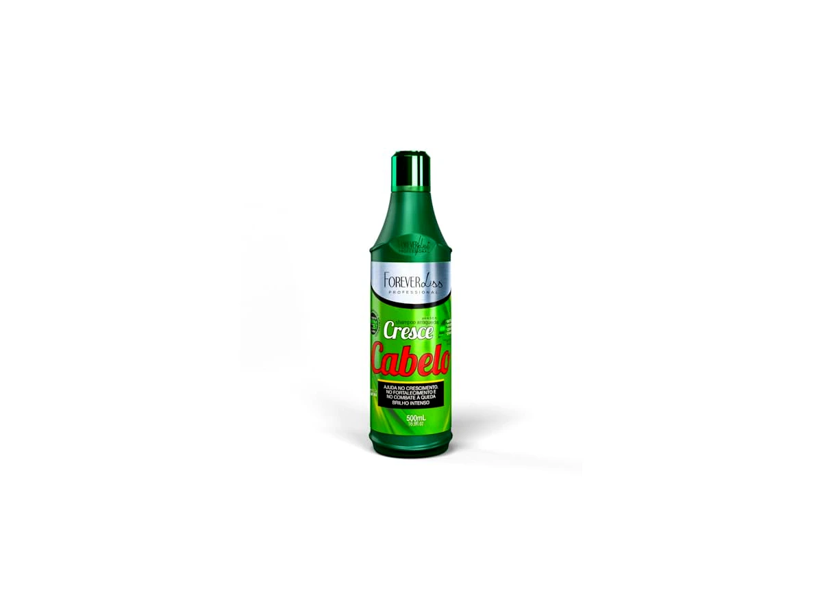 Revisão FOREVER LISS Shampoo Cresce Cabelo Verde 500Ml: ótimo rendimento, mas exige hidratação extra no comprimento