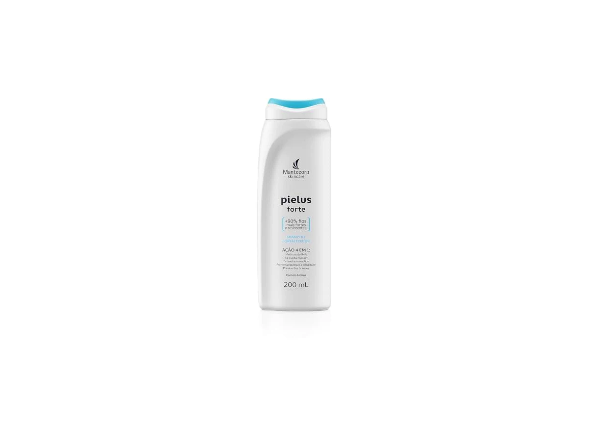 Revisão Shampoo Fortalecedor Antiqueda Pielus Forte 200ml - Mantecorp Skincare: inovação contra queda e primeiros fios brancos