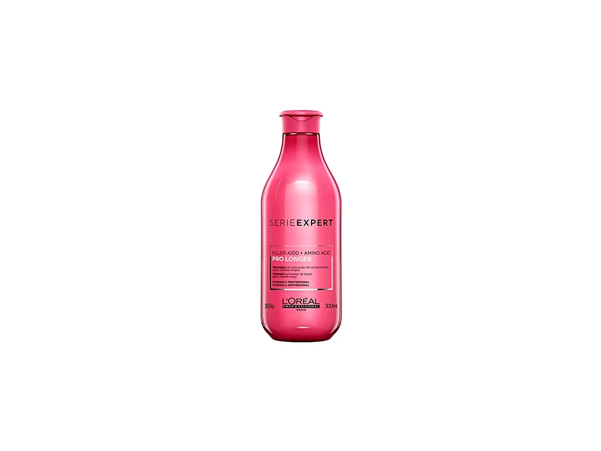 Revisão L'Oréal Professionnel Serie Expert Pro Longer Shampoo 300ml: densidade e força para pontas afinadas