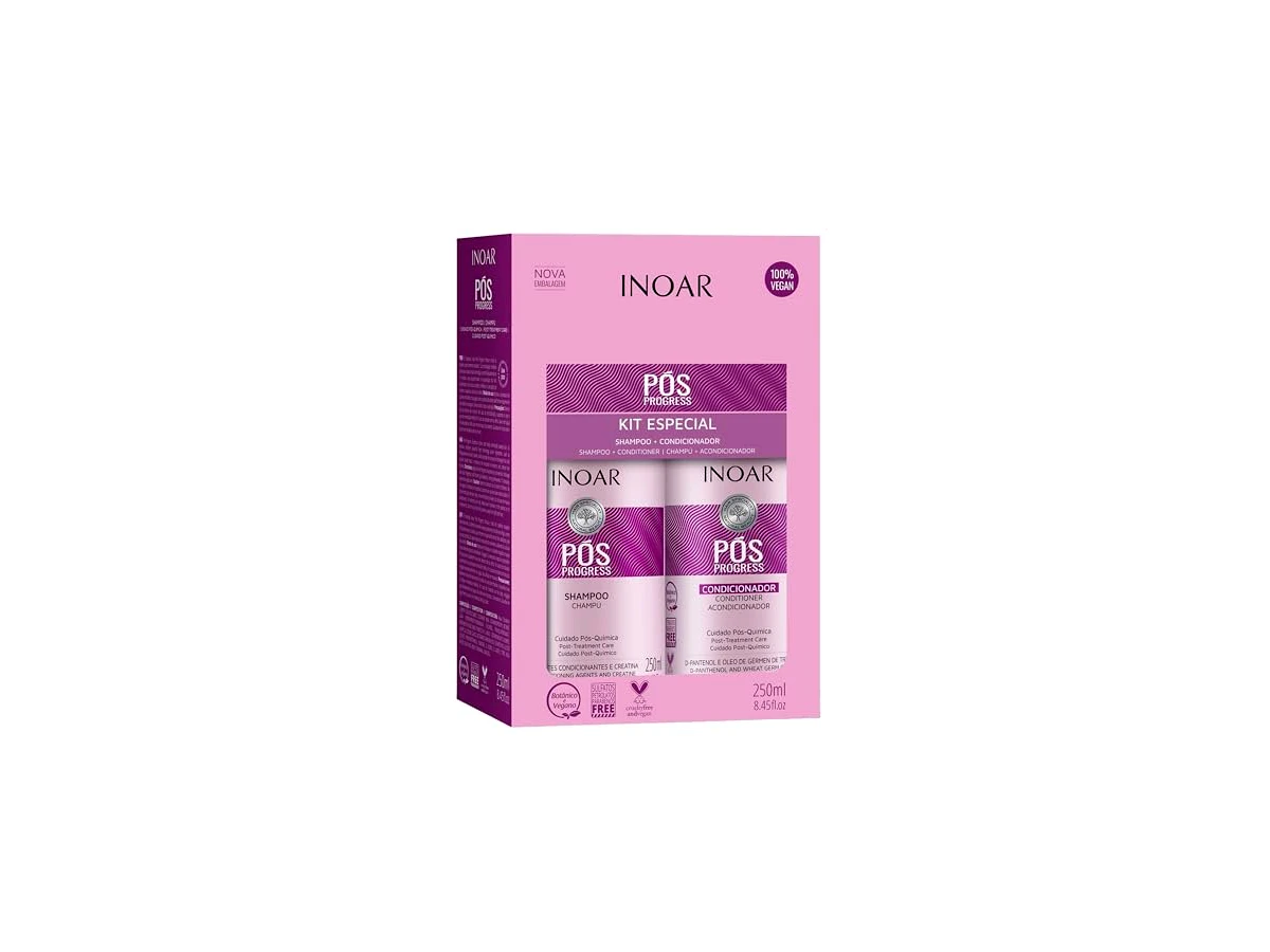 Revisão Shampoo Inoar Pós-Progressiva Fios Perfeitos com D-Pantenol e Óleo de Argan: O melhor custo-benefício para prolongar o liso