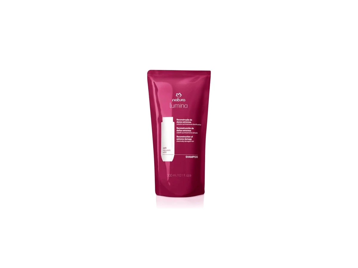 Revisão Shampoo Natura Lumina Para Cabelos Quimicamente Danificados 300ml: a opção mais econômica e sustentável a longo prazo
