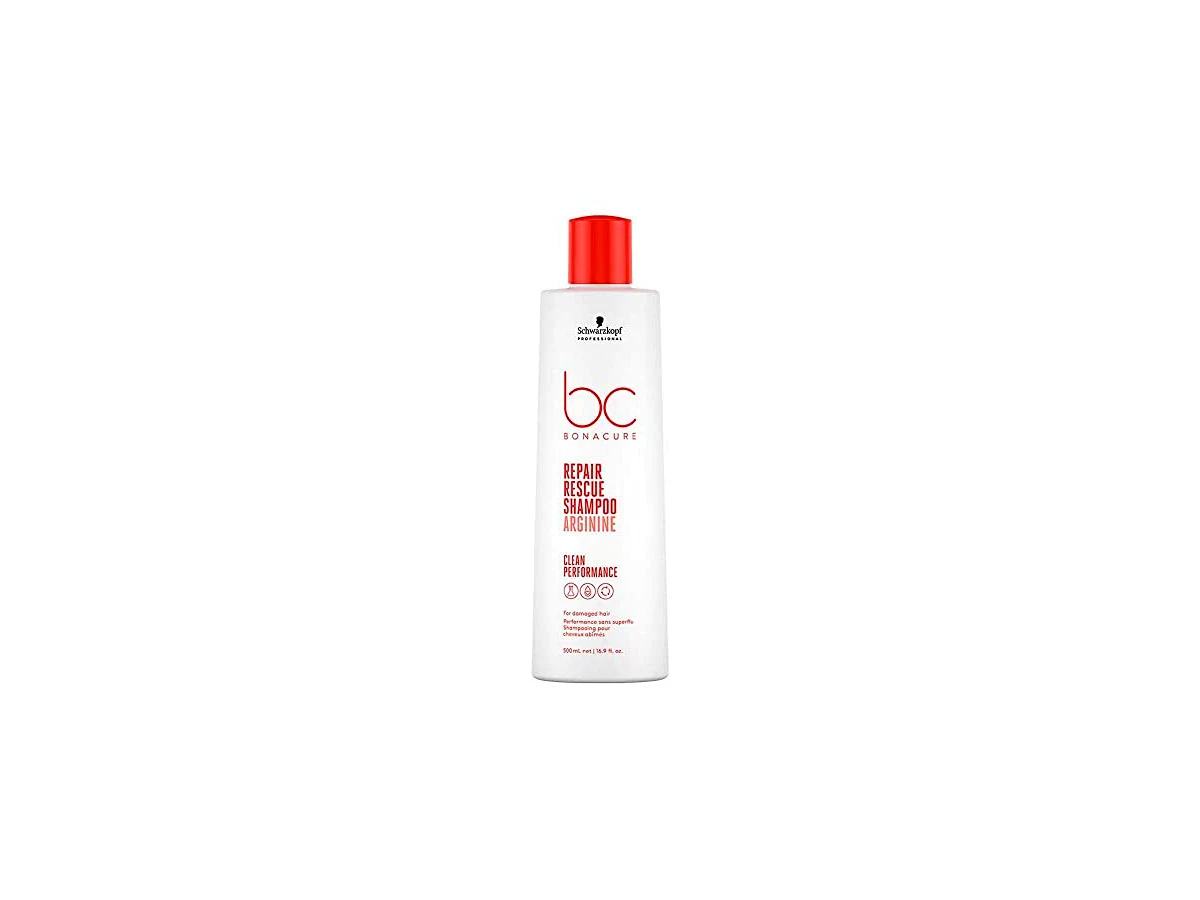 Revisão Schwarzkopf Professional BC Bonacure Clean Performance Repair Rescue Shampoo Arginine: reconstrução vegana sem pesar os fios