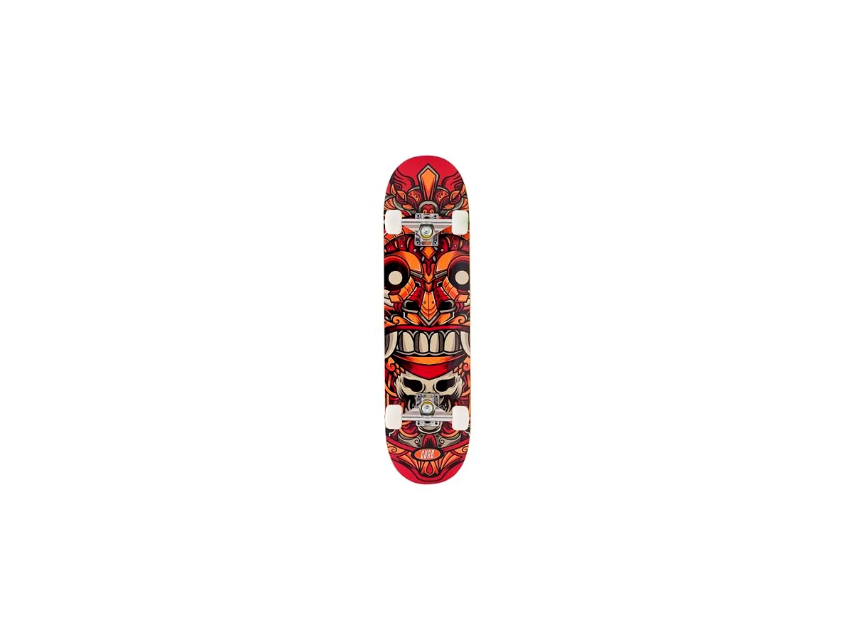 Revisão Skate Montado Kronik Caveira Mexicana Maple Iniciante 8.0" com Rodas 53mm 99A: o melhor custo-benefício em madeira importada