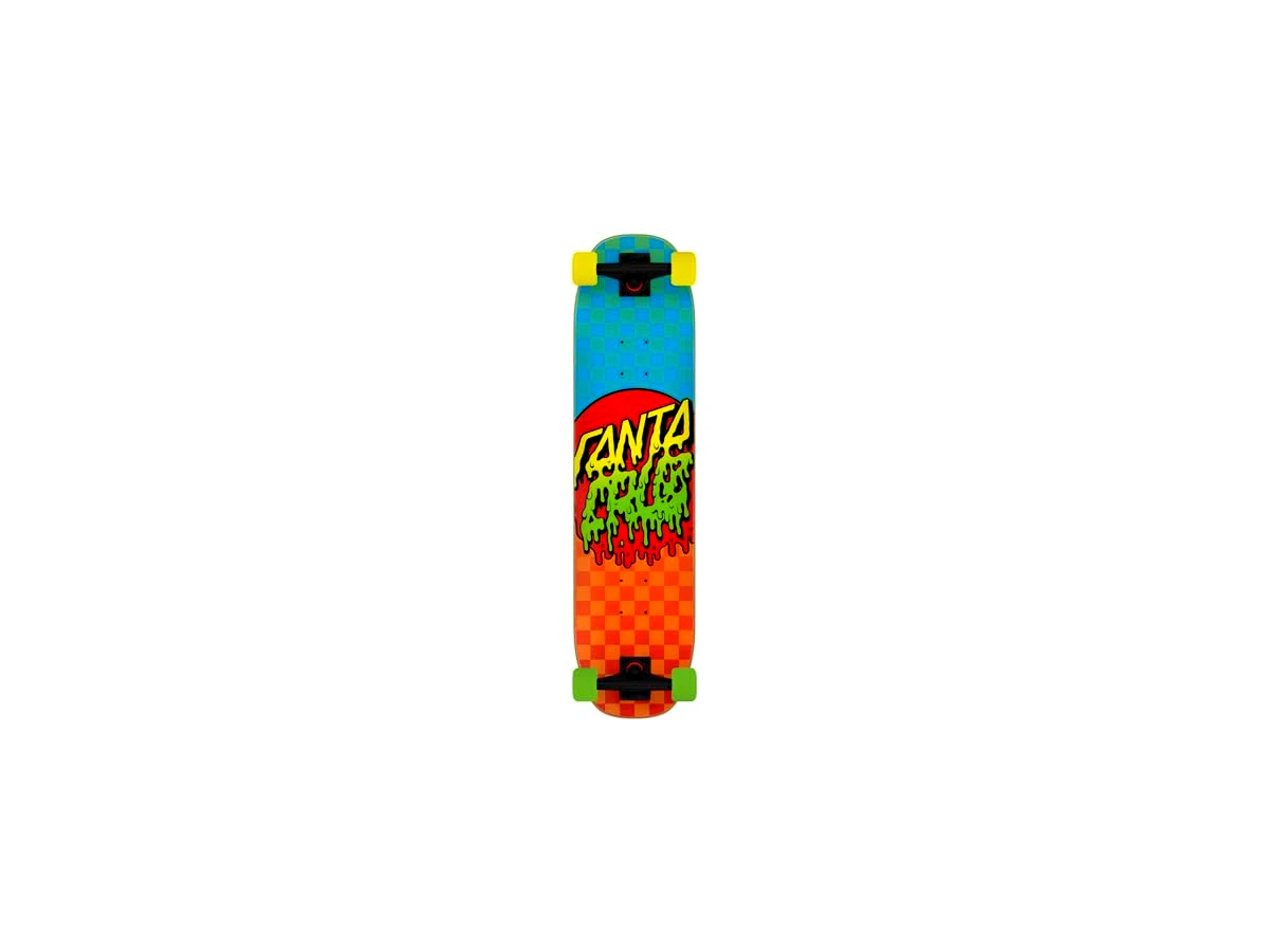 Revisão Skate Montado Santa Cruz Classic Dot Full 8.0" x 31.25" com Trucks Bullet e Rodas OJ 52mm: o conforto definitivo para ruas esburacadas