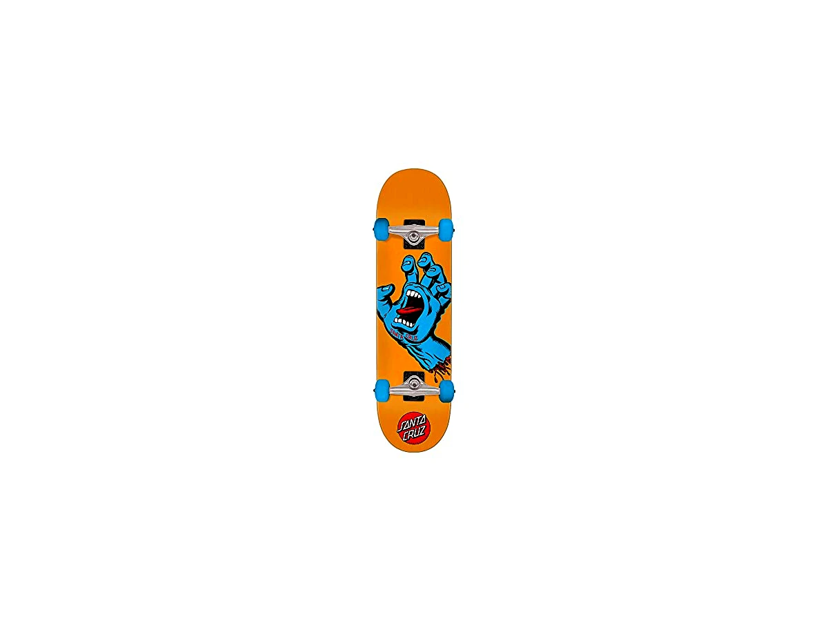 Revisão Skate Completo Santa Cruz Screaming Hand Mid 7.8" x 31.0": A melhor porta de entrada para pré-adolescentes