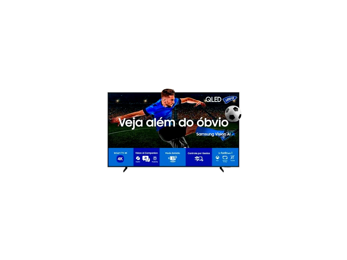 Revisão Samsung Vision AI TV 55" QLED ULTRA 4K QEF1 2026: a escolha inteligente para jogos em nuvem e streaming casual