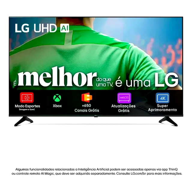 Revisão Smart TV LG 65" UHD UA75: a escolha certa para montar um cinema em casa sem complicação