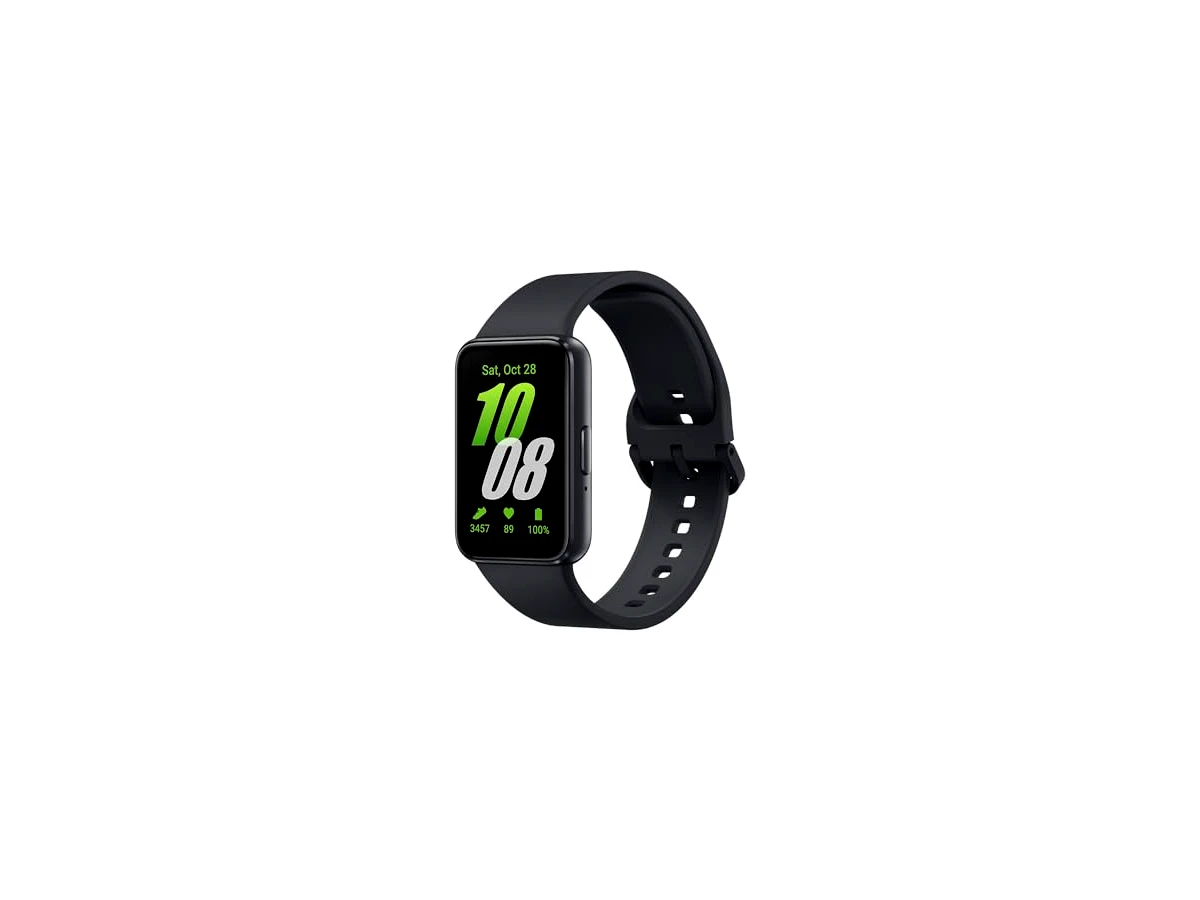 Revisão Smartwatch Samsung Galaxy Fit3 Display 1.6" Grafite: Acabamento premium exclusivo para usuários Android