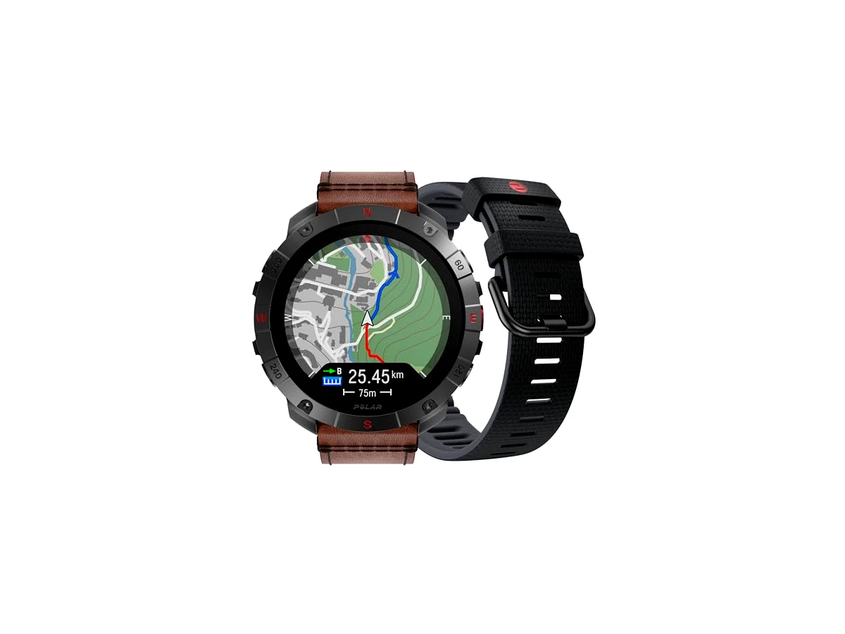 Revisão Polar Grit X2 Pro Titan - Relógio Premium com GPS, Relógio outdoor com design robusto de Titanium, Navegação com mapas offline, Rastreamento, Biossensoriamento, Tecnologia de FC para desempenho: a melhor escolha para atletas de endurance, mas inadequado para mergulhadores.