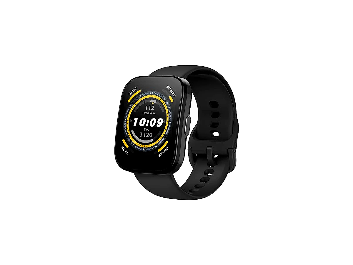 Revisão Relógio Inteligente Amazfit Bip 5 46mm A2215 GPS, Chamadas Bluetooth, Bateria de 10 dias, Tela ultra grande, Rastreamento de passos, Alexa Built-In, AI Fitness App (Black): independência do celular nos treinos sem estourar o orçamento
