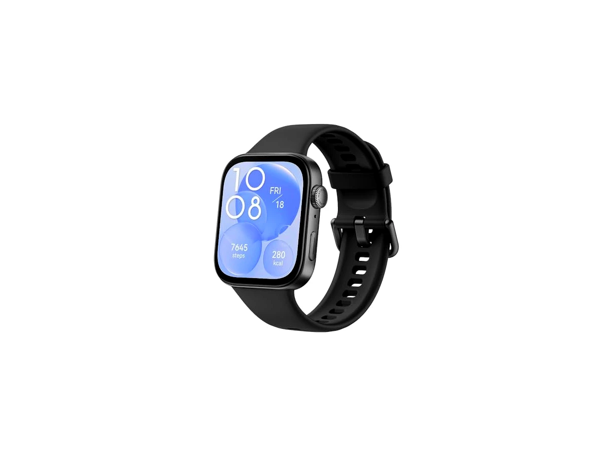 Smartwatch, HUAWEI WATCH FIT 3, Tela AMOLED de 1,82", Design Ultra-fino,Monitoramento Completo de Exercícios,Gerenciamento Abrangente da Saúde, Compatível com iOS e Android, Preto