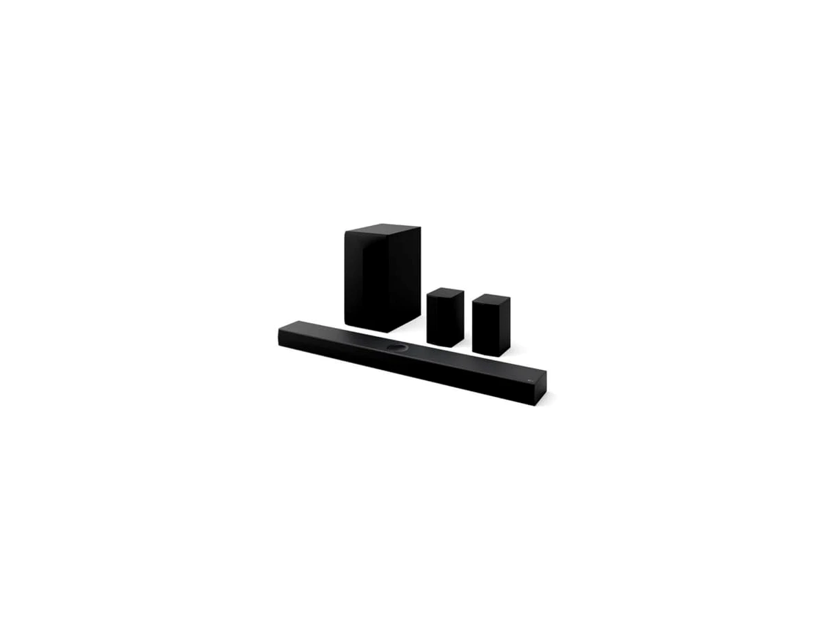 Revisão LG S70TR - Barra de som inteligente, potência de 500 W e canais 5.1.1, alto-falantes duplos traseiros sem fio, som surround Dolby Atmos e DTS:X, alta resolução 24 bits/96 kHz: imersão real com excelente custo-benefício para TVs LG