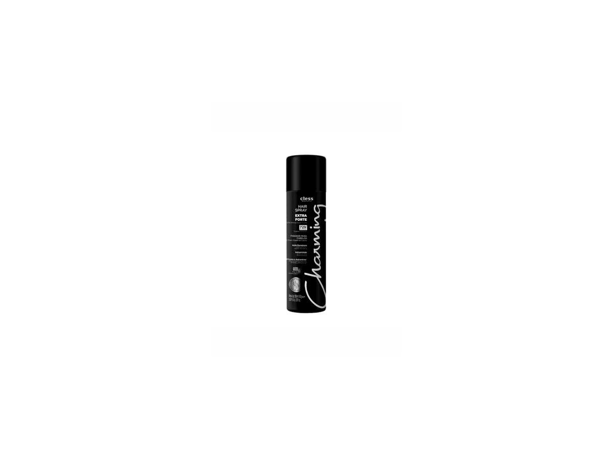 Revisão Cless Hair Spray Fixador Charming Extra Forte 150ml: a melhor opção econômica para levar na bolsa