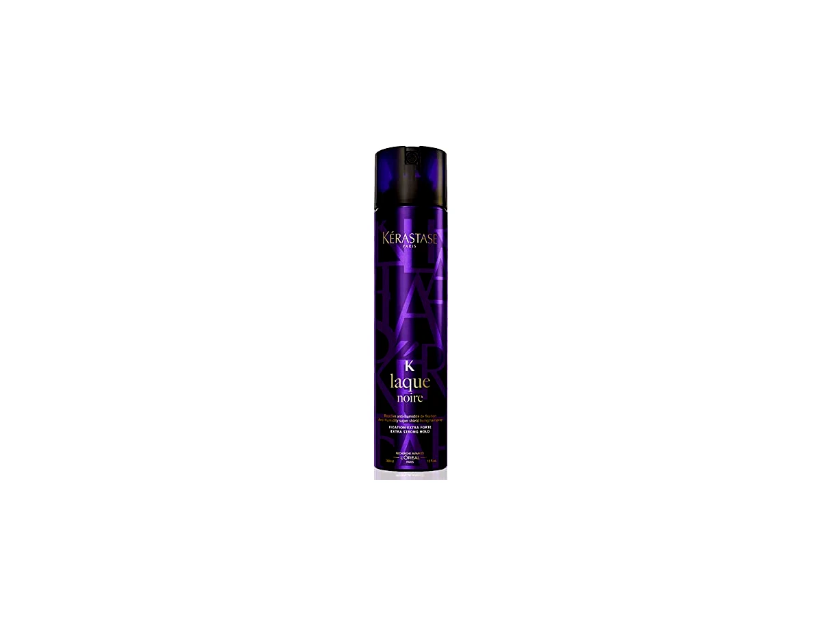 Revisão Kérastase K Styling Laque Noire Spray Fixador Extra-Forte: acabamento de luxo para penteados monumentais