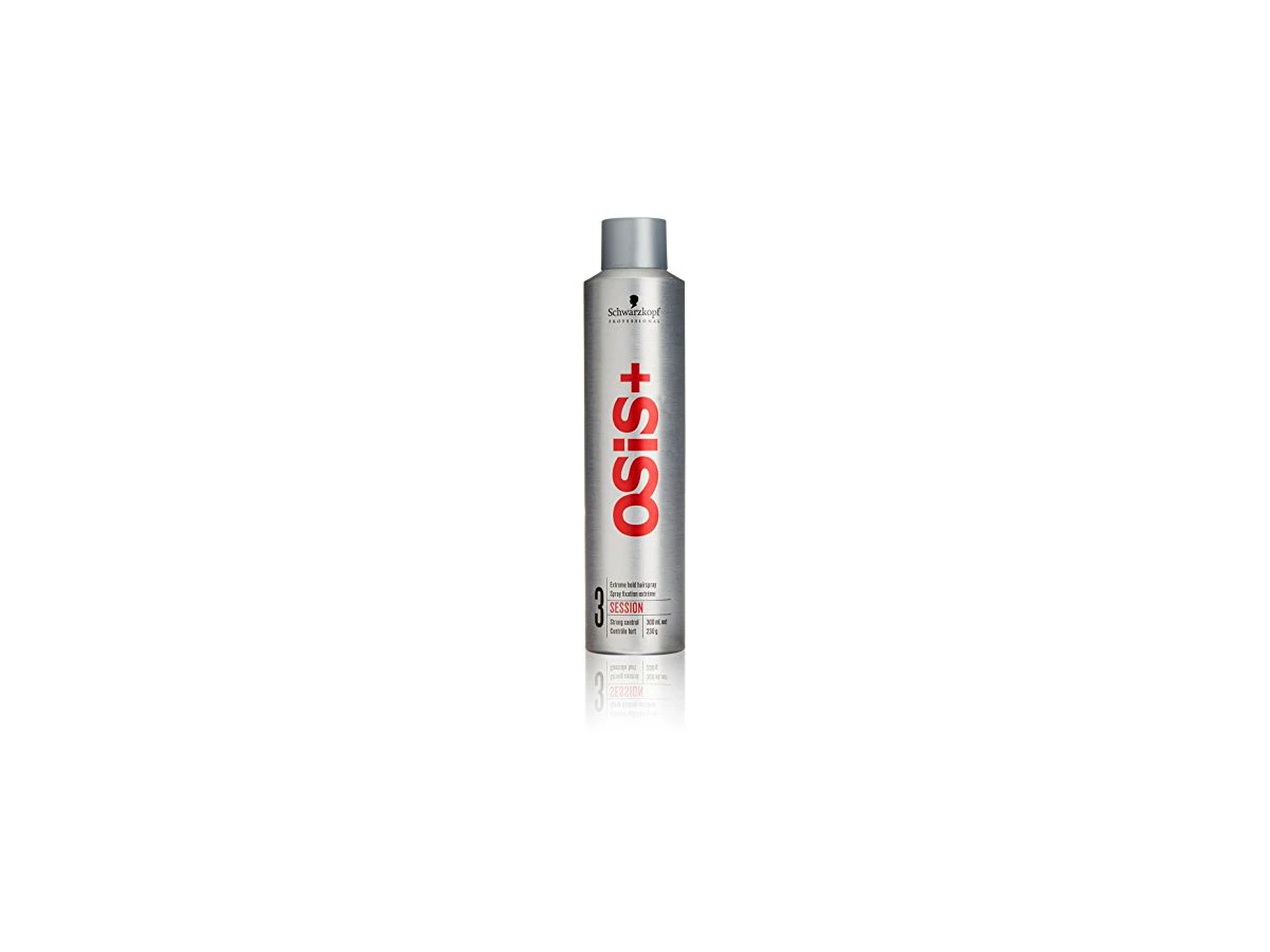 Revisão Schwarzkopf Professional Osis+ Session Extreme Hold Hairspray 300ml: a escolha certa para fixação blindada e proteção térmica
