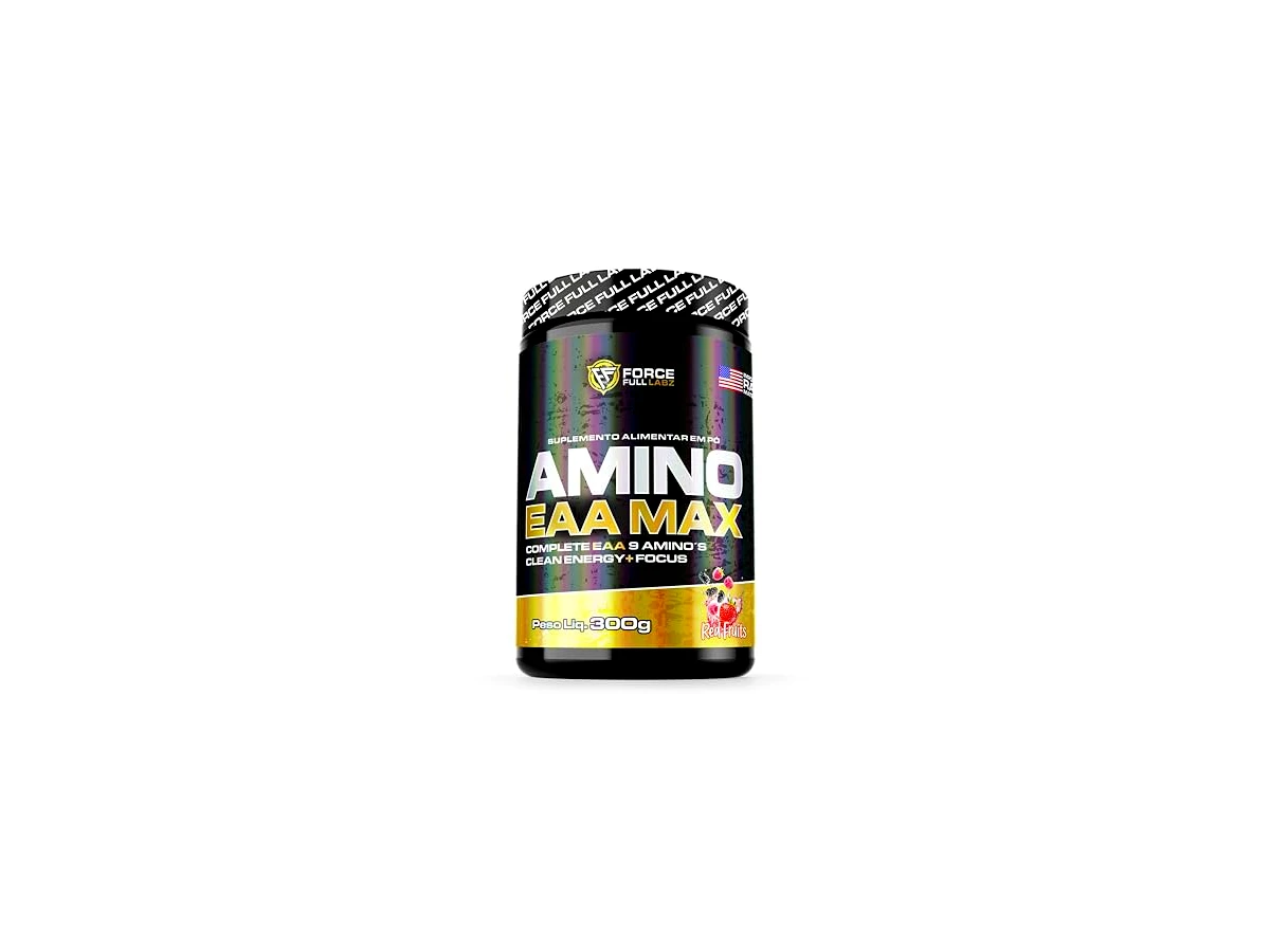 Revisão Force Full Labz AMINO EAA MAX 9 300g Maçã Verde: a escolha mais tática para consumo intra-treino
