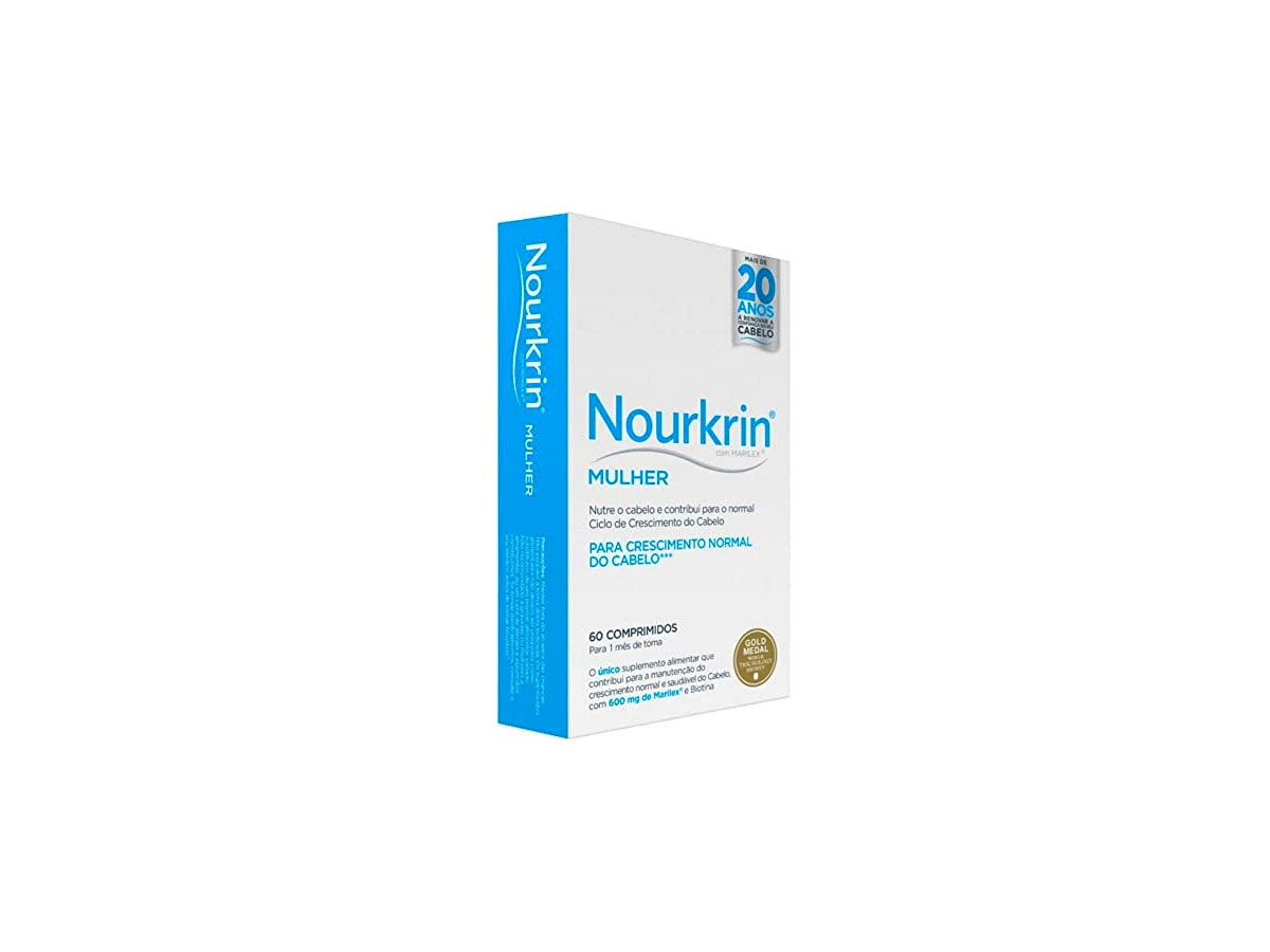 Revisão Suplemento Alimentar Nourkrin Woman Tratamento Queda De Cabelo Pharma Medico 60 Comprimidos: o tratamento intensivo de ponta contra a atrofia folicular