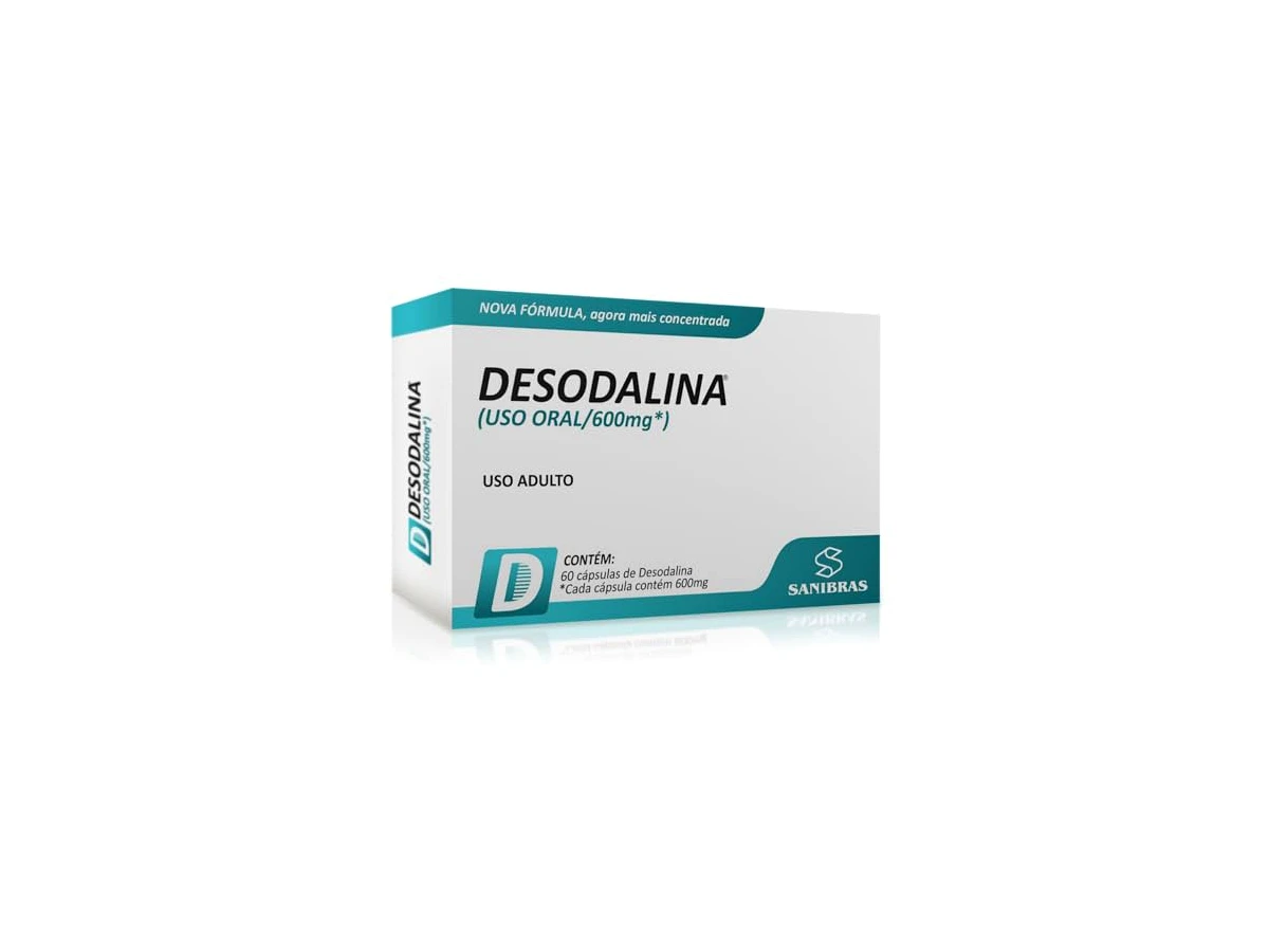 Revisão Emagrecedor Desodalina Seca Barriga (Inibidor de Apetite 600mg) 60 Cápsulas - Sanibras: o aliado contra a compulsão vespertina