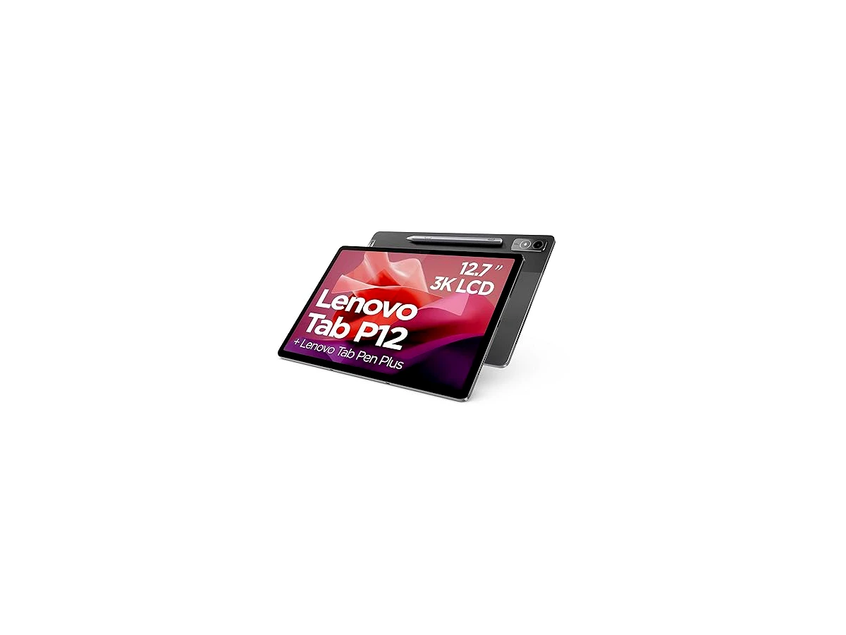 Revisão Lenovo Tablet Android Tab P12 | 30.5 cm 3K | 128 GB | Lenovo Tab Pen Plus | WiFi 6 | 8 GB de RAM | Cinza tempestade | Projetado para entretenimento portátil: o gigante da multitarefa acadêmica e consumo de mídia