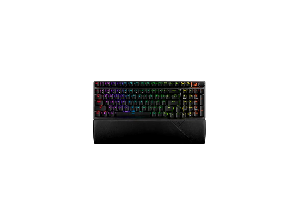 Revisão ASUS ROG Strix Scope II 96 Wireless Preto com switches lineares ROG NX Snow: O rei da produtividade gamer silenciosa