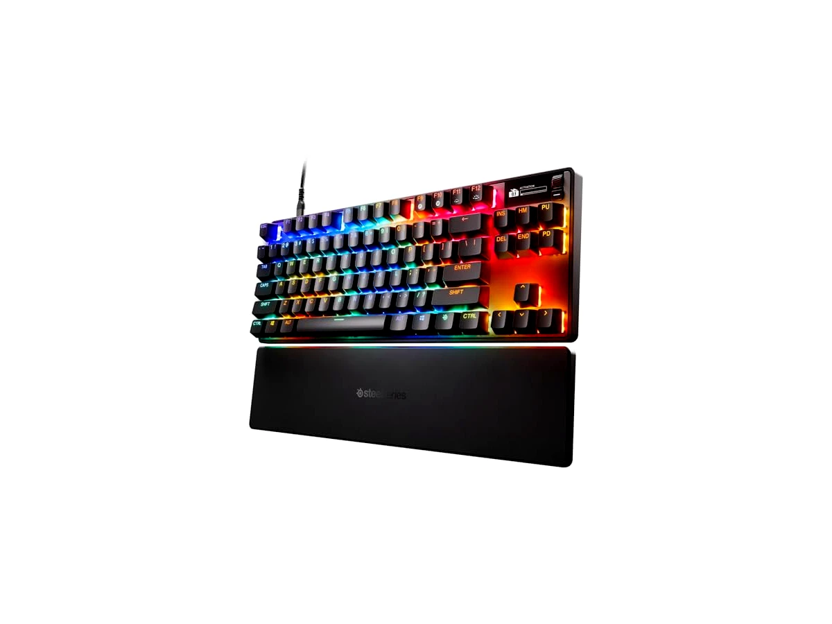 Revisão SteelSeries Apex Pro TKL Gen 3 Wired Preto, switches OmniPoint 3.0, versão com fio USB-C — não confundir com Gen 3 Wireless nem Apex Pro TKL 2023: o melhor equilíbrio entre cenário competitivo e conforto diário