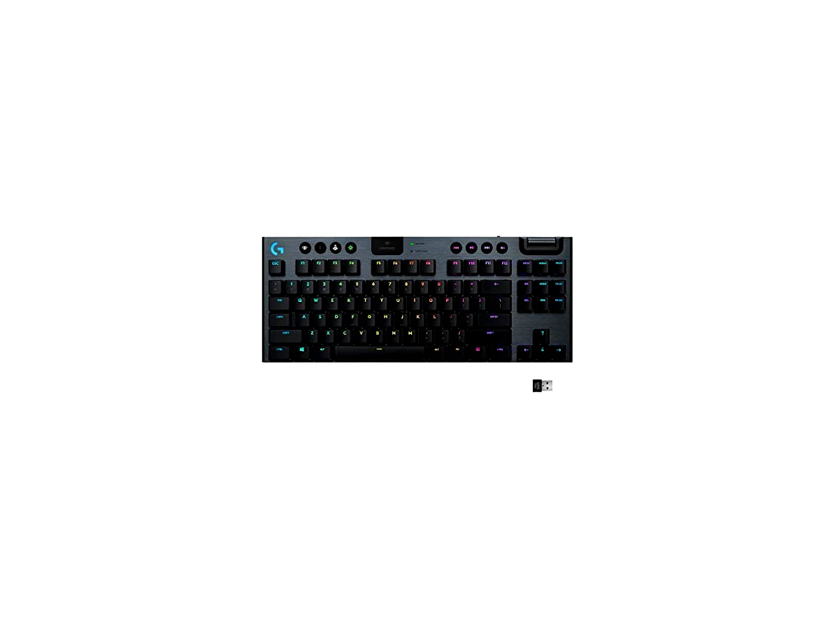 Revisão Teclado Mecânico Gamer Sem Fio Logitech G915 TKL com RGB LIGHTSYNC, USB ou Bluetooth, Controles de Mídia, Design Ultrafino, Exclusivo Switch de Perfil Baixo GL Tactile e Bateria Recarregável - Preto: a união ideal entre estética elegante e alta performance, mas com ressalvas no carregamento.