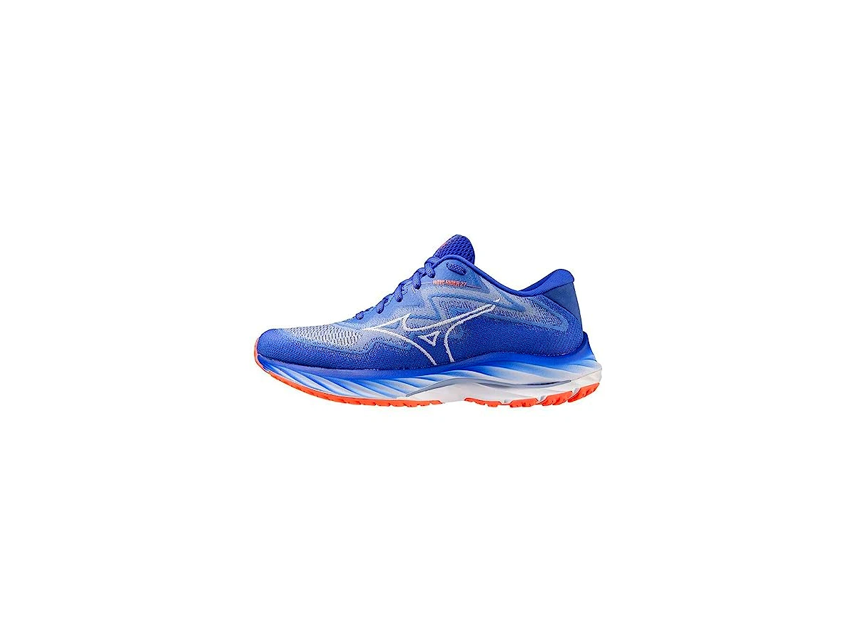 Revisão Tênis Feminino Mizuno Wave Rider 27: durabilidade extrema e suporte firme no calcanhar