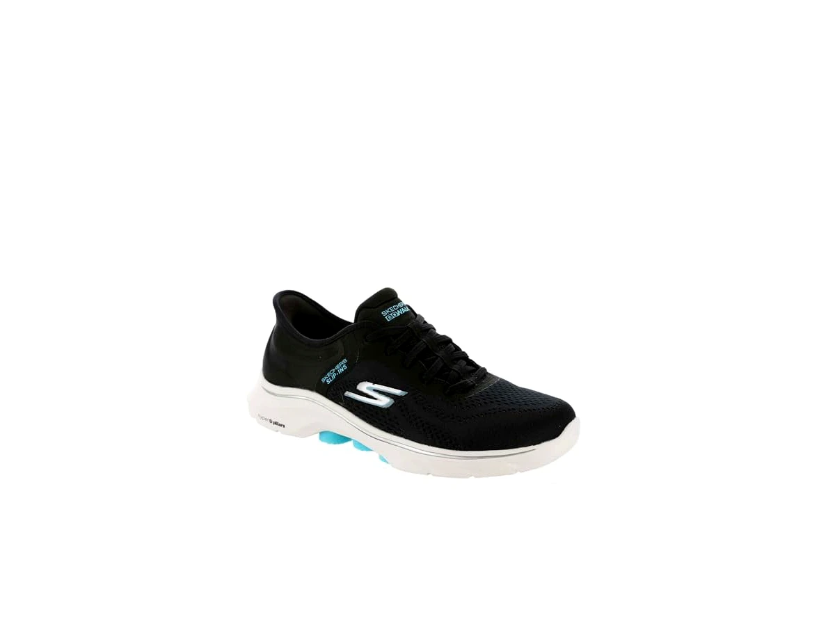 Revisão Skechers Tênis Feminino Slip-Ins Go Walk 7: A revolução do calce fácil para quem tem pressa