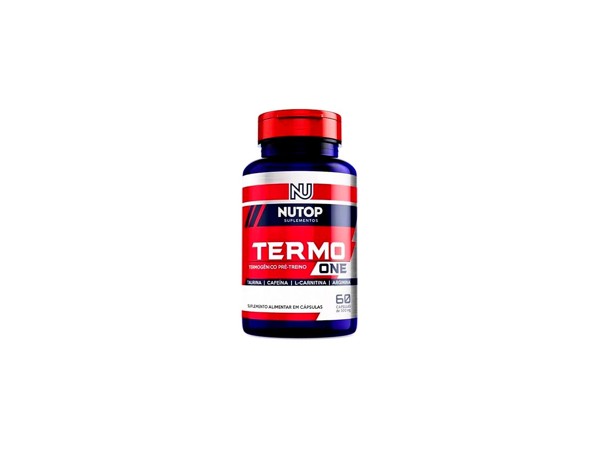 Revisão NUTOP Termo ONE (60 Cápsulas): A melhor opção para unir efeito termogênico e pré-treino em um só pote