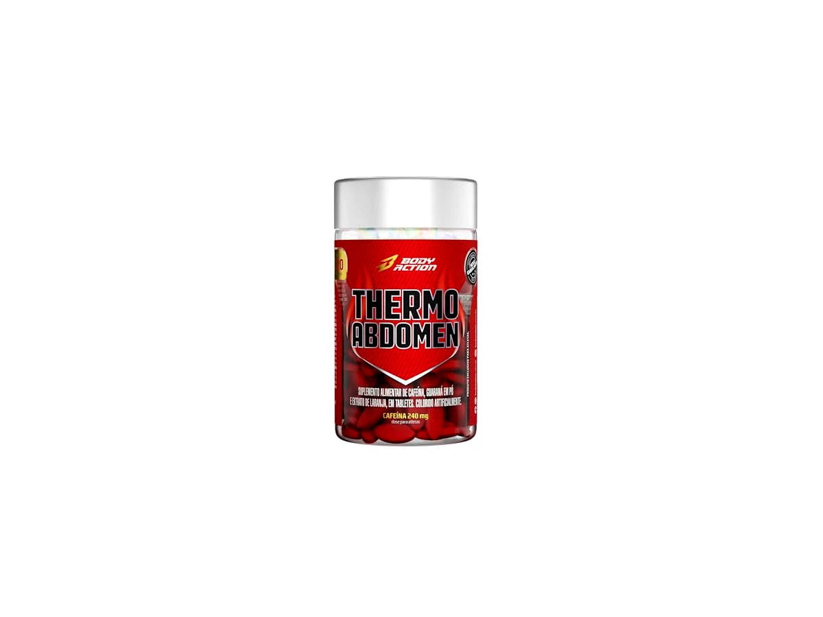 Revisão Thermo Abdomen 120 Comprimidos Bodyaction: energia constante e segura para iniciantes