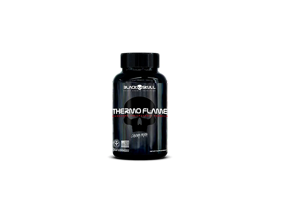 Revisão Thermo Flame 120 Tabs - Black Skull: A escolha mais econômica para energia extrema e foco