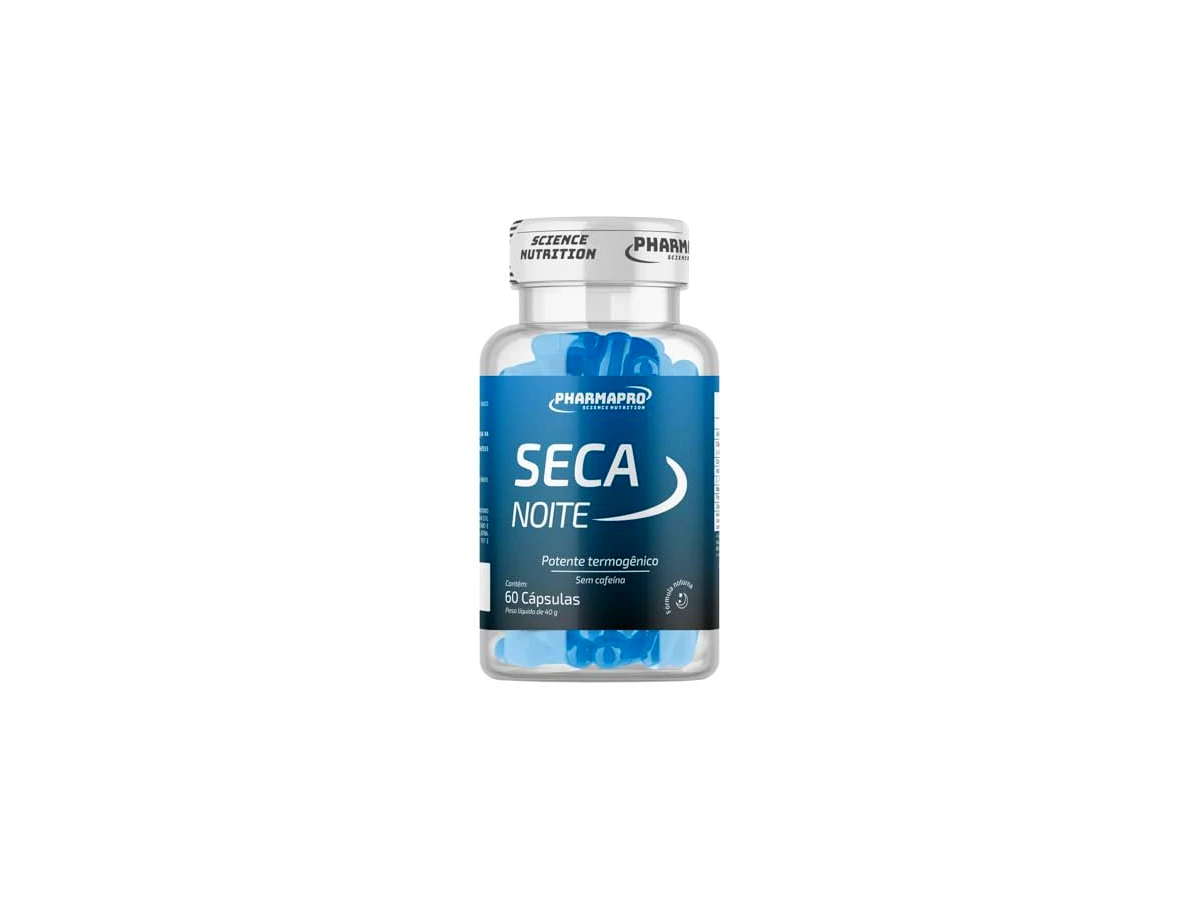Revisão Termogênico Sem Cafeína Seca Noite (60 cápsulas) - PharmaPro: A melhor união de compostos para recuperação celular e controle da fome noturna