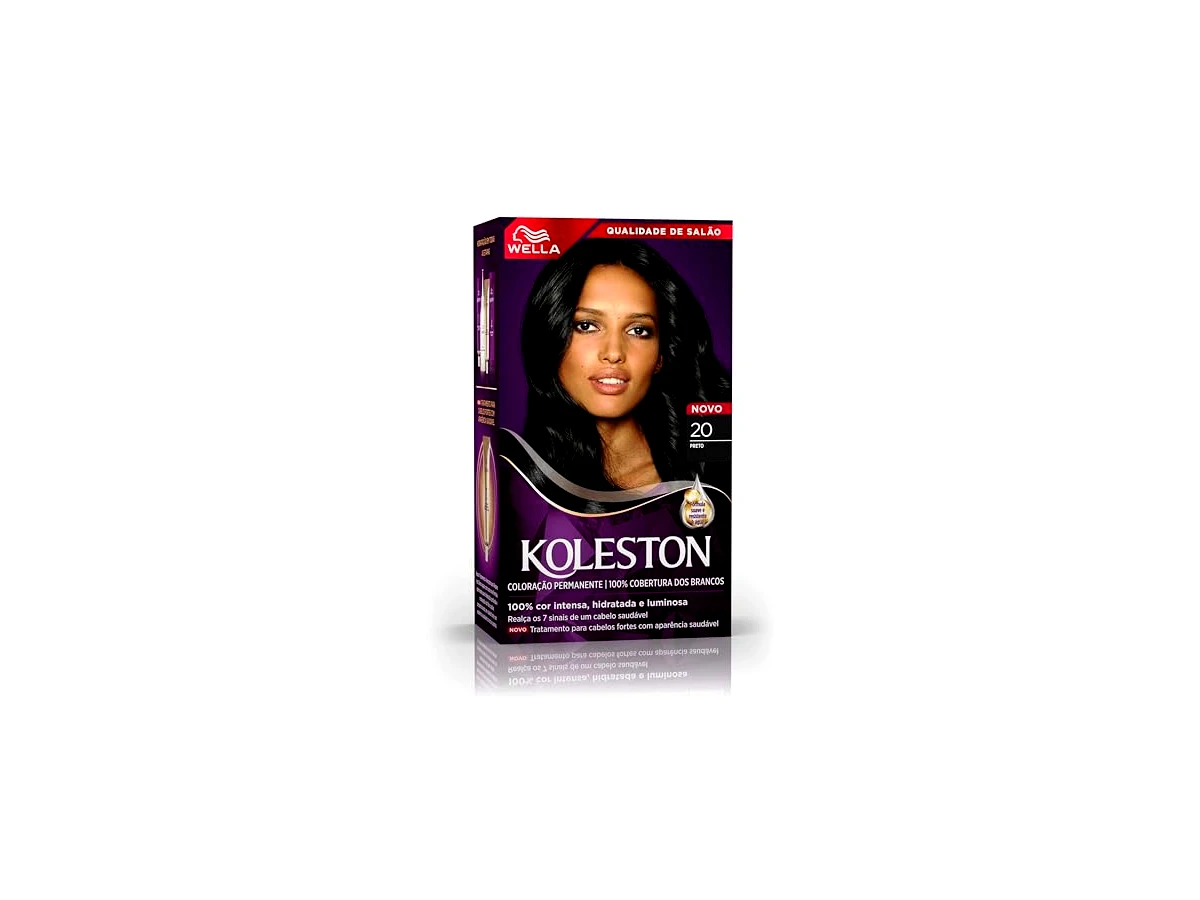 Revisão Koleston Tinta De Cabelo Preto 20: cobertura total e brilho clássico para fios grisalhos resistentes