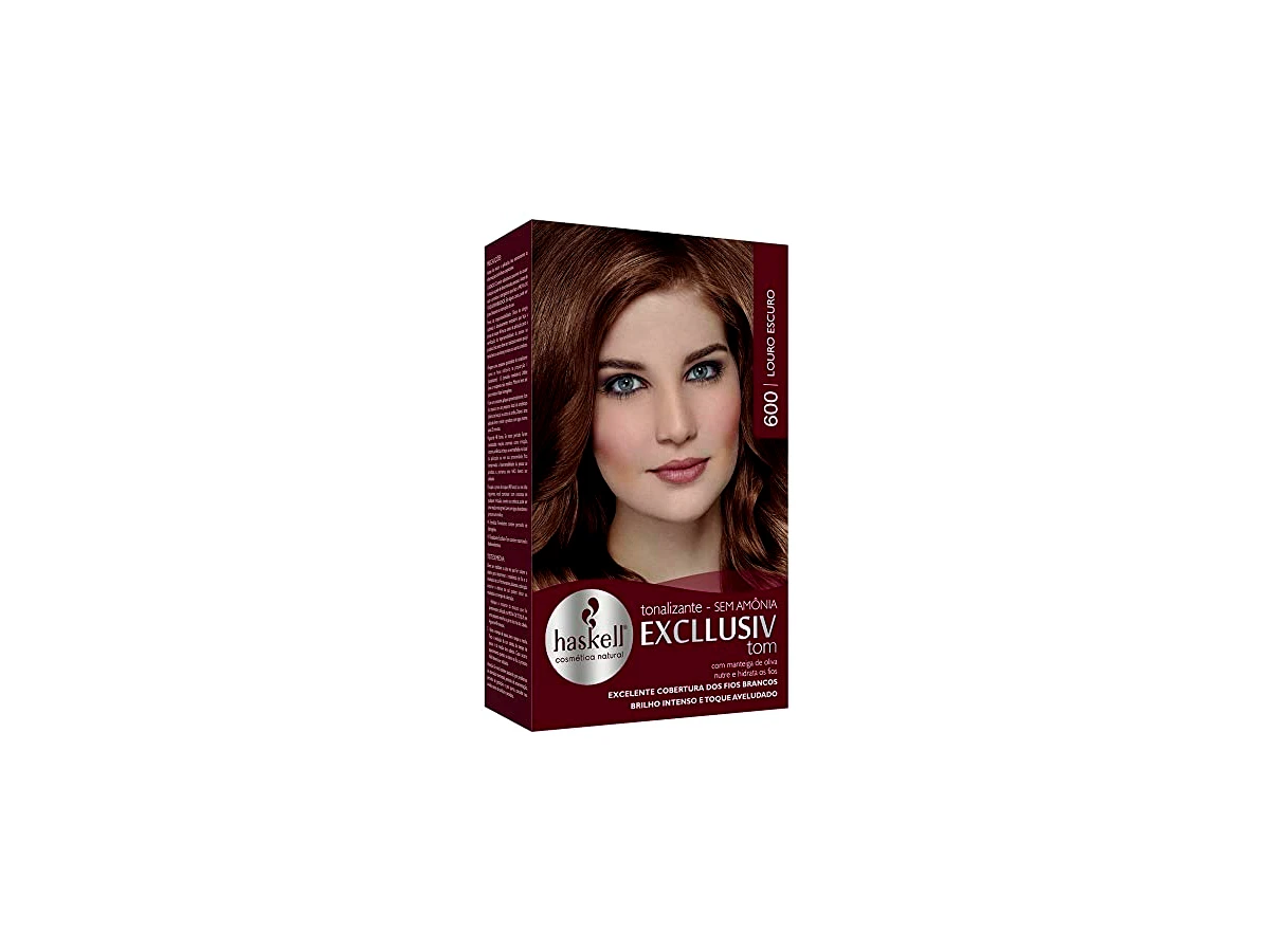 Revisão Tonalizante Haskell Excllusiv Color Sem Amônia 6.0 Louro Escuro 40g: O campeão de custo-benefício em kits prontos para usar