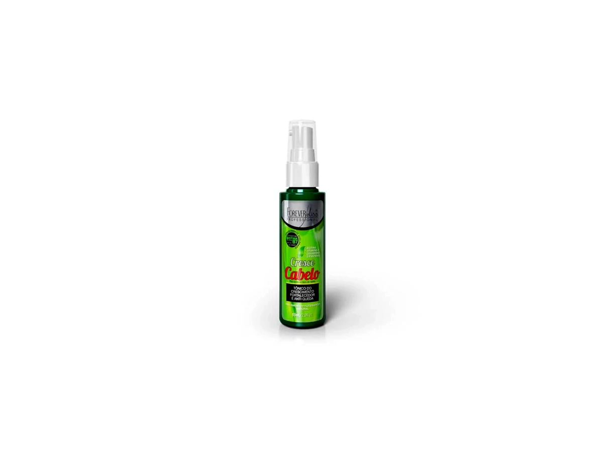 Revisão Forever Liss Tônico Cresce Cabelo 60ml: Praticidade botânica em spray para afastar a quebra sem pesar os fios