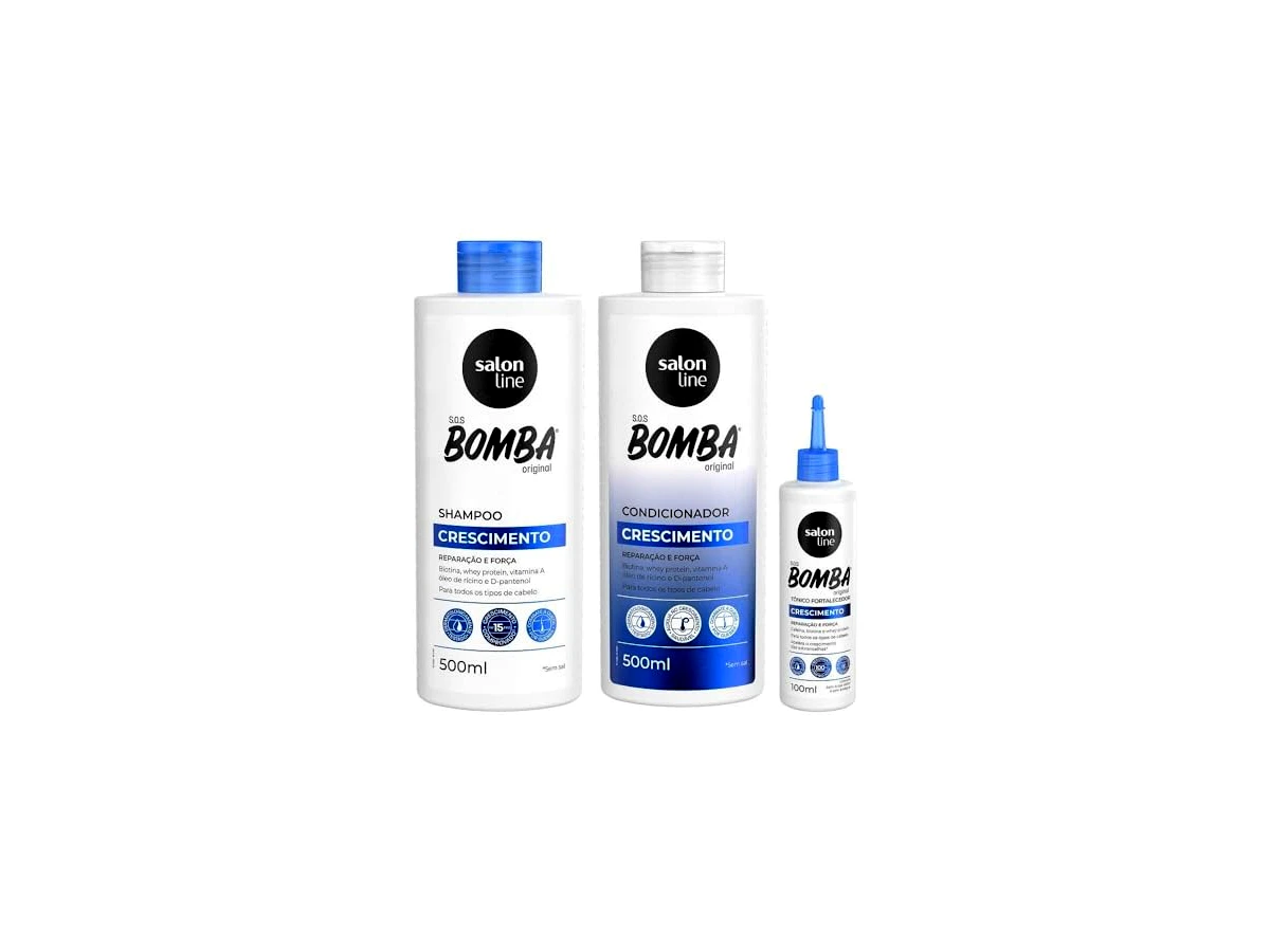 Revisão Tônico Fortalecedor Capilar Salon Line S.O.S Bomba Crescimento Acelerado com D-Pantenol 100ml: focado em resultados práticos sem enxágue