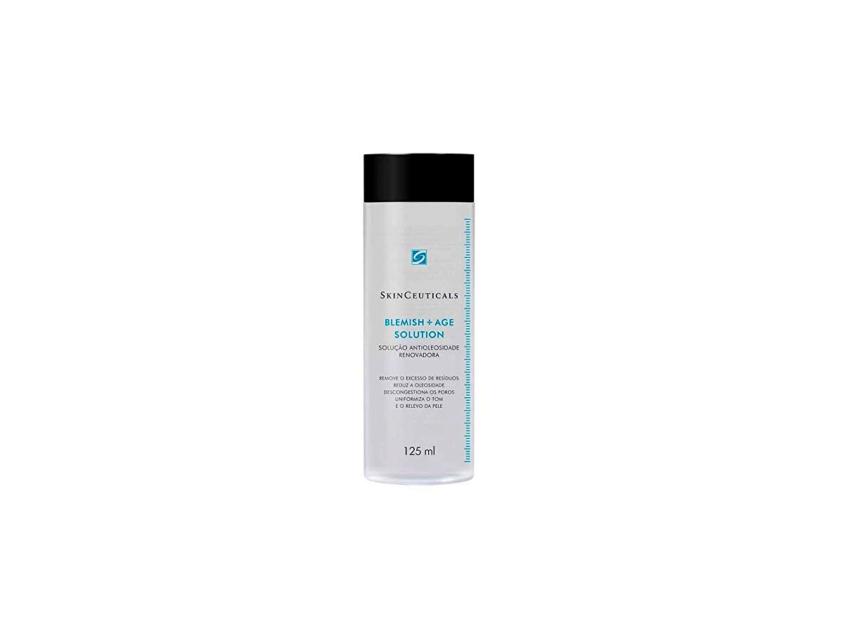Revisão SkinCeuticals Blemish + Age Solution Tônico Renovador Antioleosidade 125ml: tratamento intensivo para acne adulta e poros dilatados