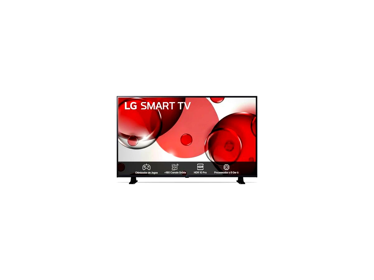 Revisão Smart TV 32" LGChannels HD ThinQAI 32LR650BPSA HDR10 Bluetooth Game Optimizer Airplay2 HDMI WebOS23: conectividade premium em formato compacto