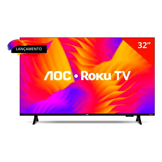 Revisão Smart TV AOC 32" HD 32S5155/78G: A melhor escolha de 32 polegadas para quem precisa de múltiplas conexões