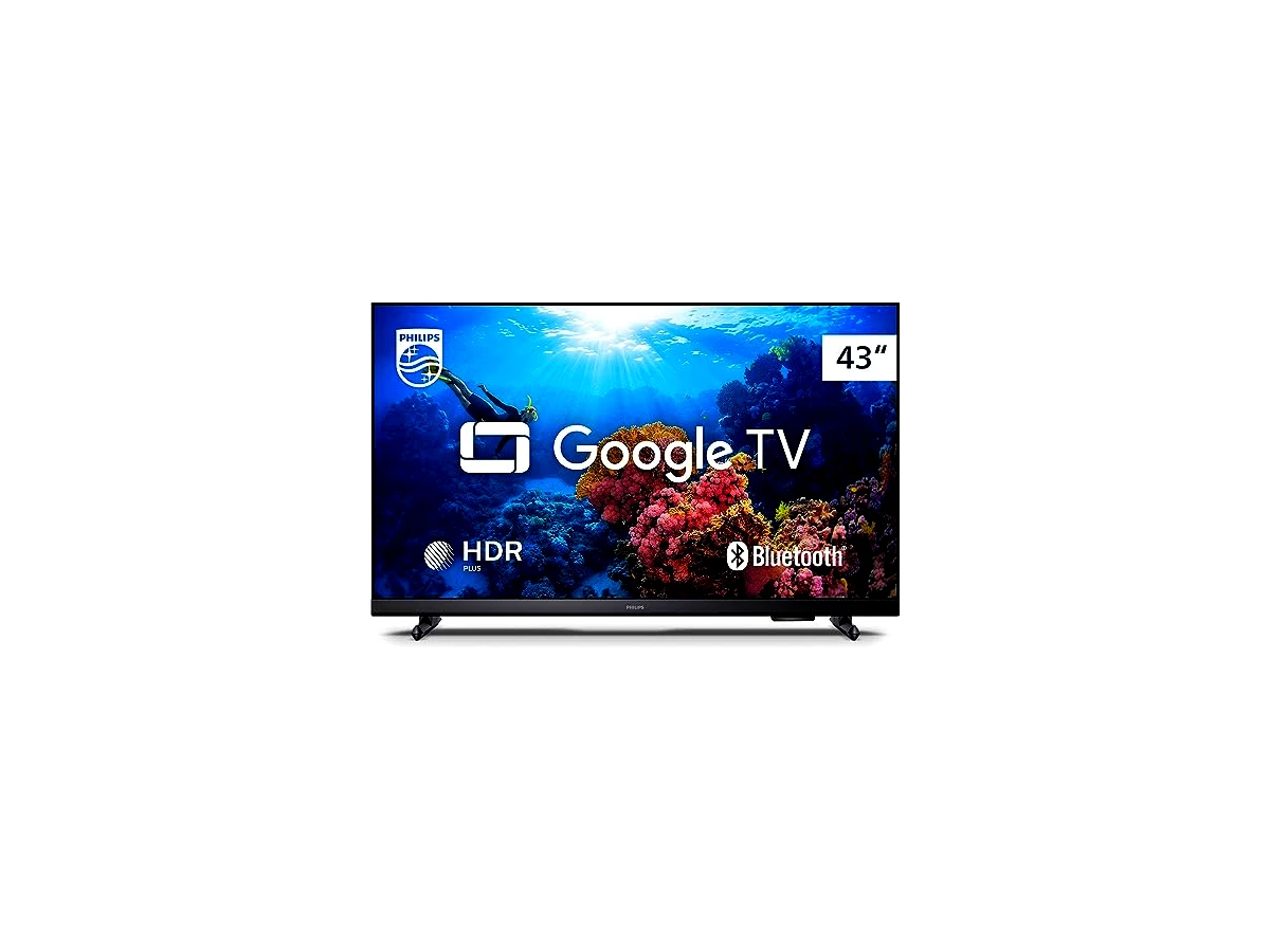 Revisão Smart TV Philips 43" Full HD 43PFG6918/78, Google TV, Comando de Voz, HDR, 3 HDMI, Wifi 5G, Bluetooth: o foco está na inteligência, não na resolução