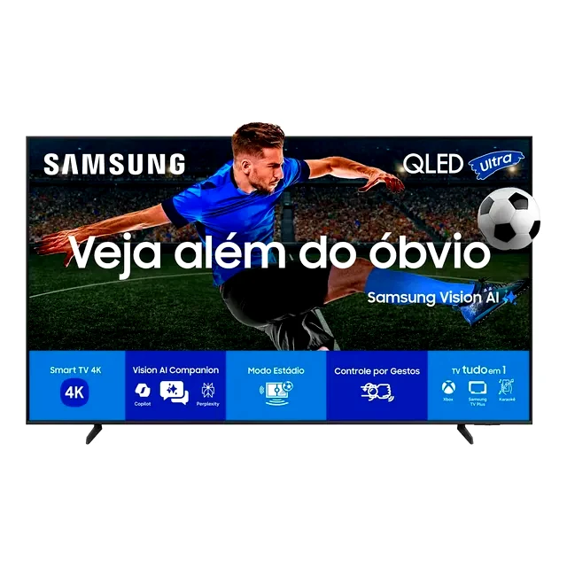 Revisão Smart TV Samsung 55" 4K QLED QEF1: a escolha inteligente para jogar na nuvem sem investir em console