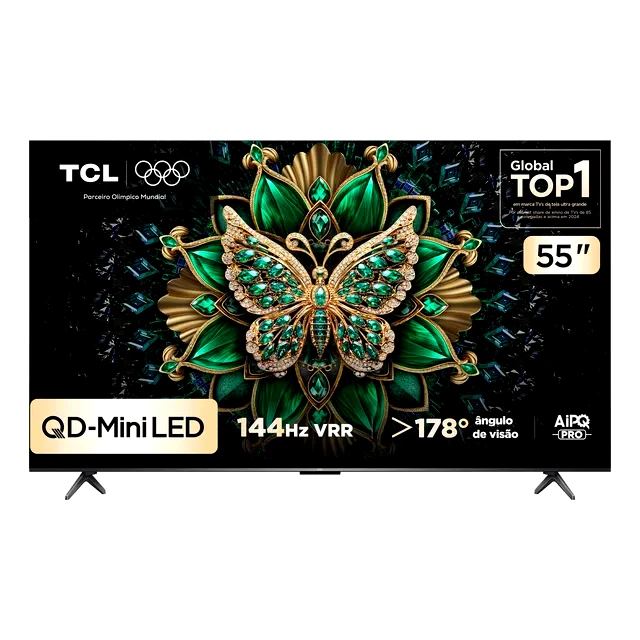 Revisão Smart TV TCL 55" 4K QD-Mini LED C6K: A nova rainha do custo-benefício